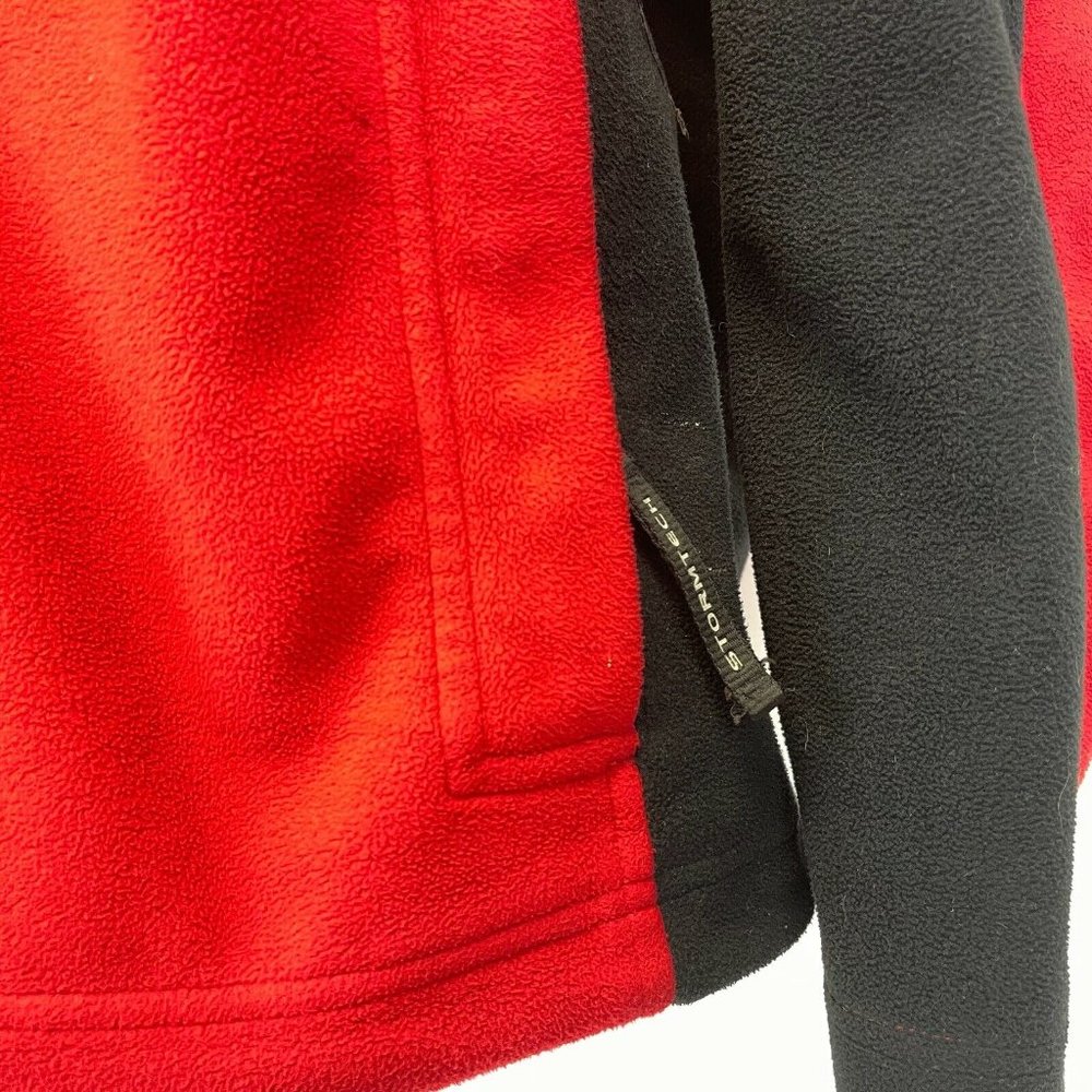 Stormtech Performance Fleece Jacket Full Zip Red … - image 3